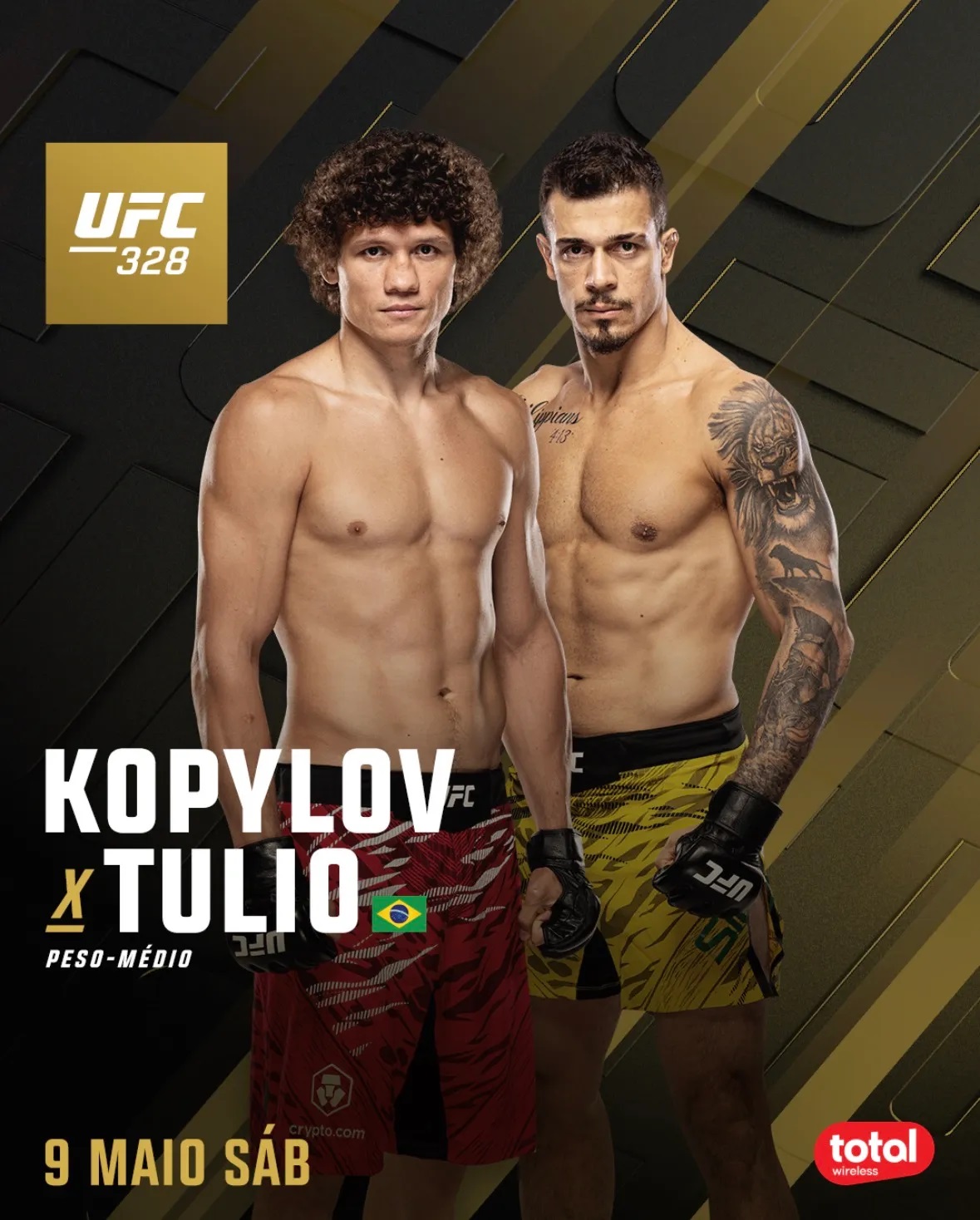 Роман Копылов Марко Тулио (UFC 328, 10.05.2026)